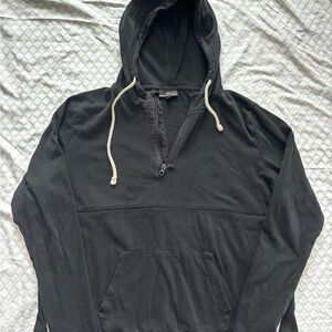 Nursing Queen Black Hooded Nursing Sweatshirt with Drawstrings